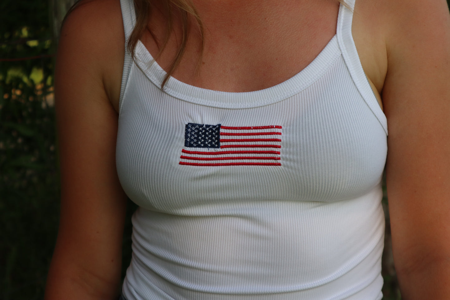 American Flag Tank