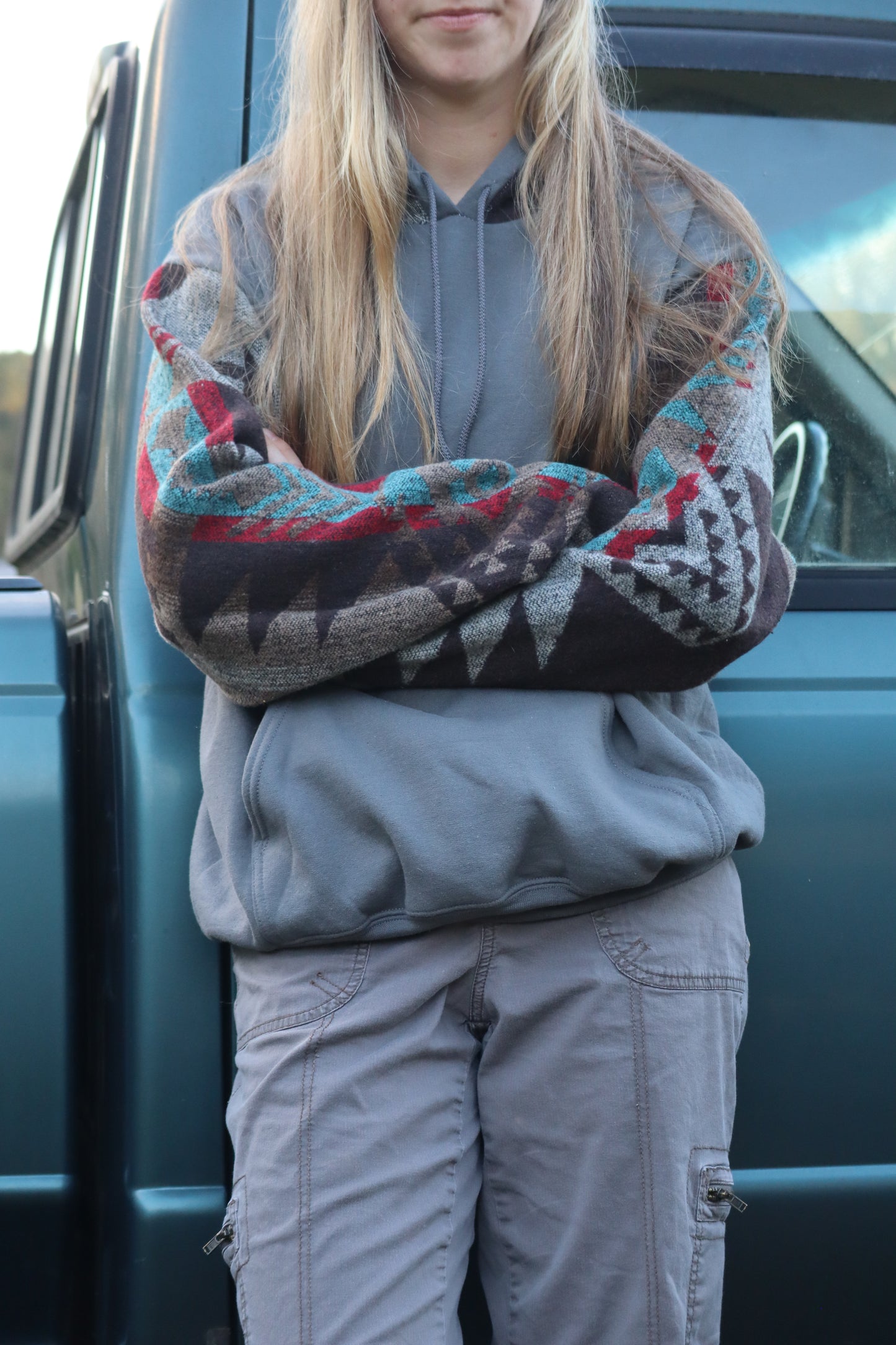 Campfire Aztec Hoodie