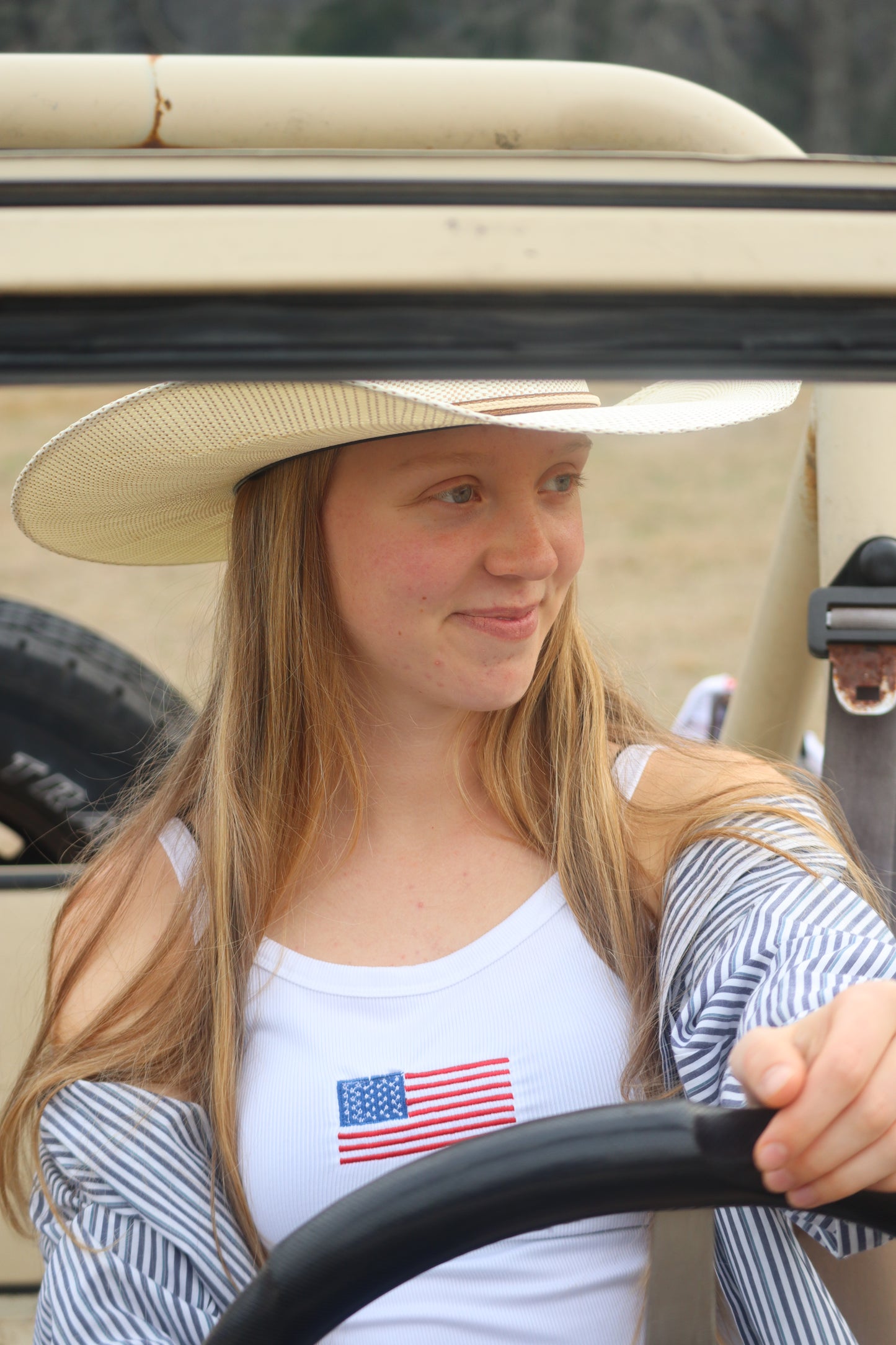 American Flag Tank