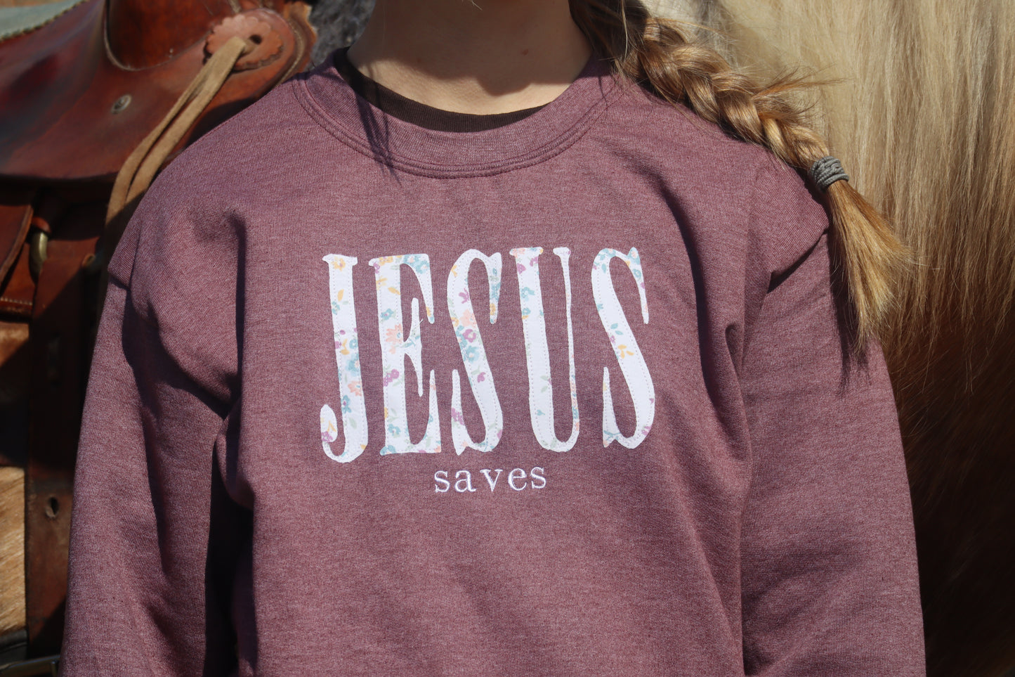 Jesus Saves Crewneck