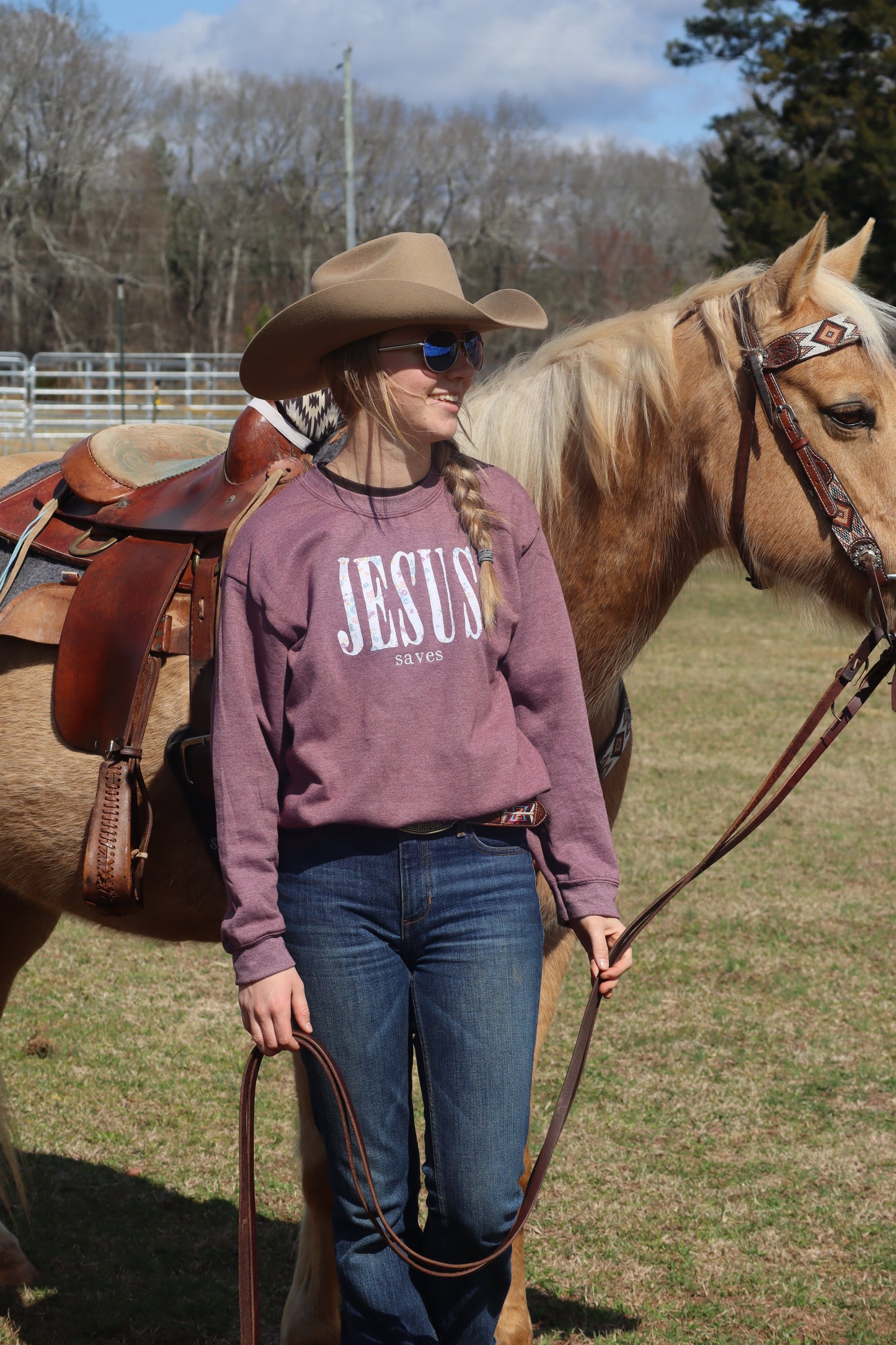 Jesus Saves Crewneck