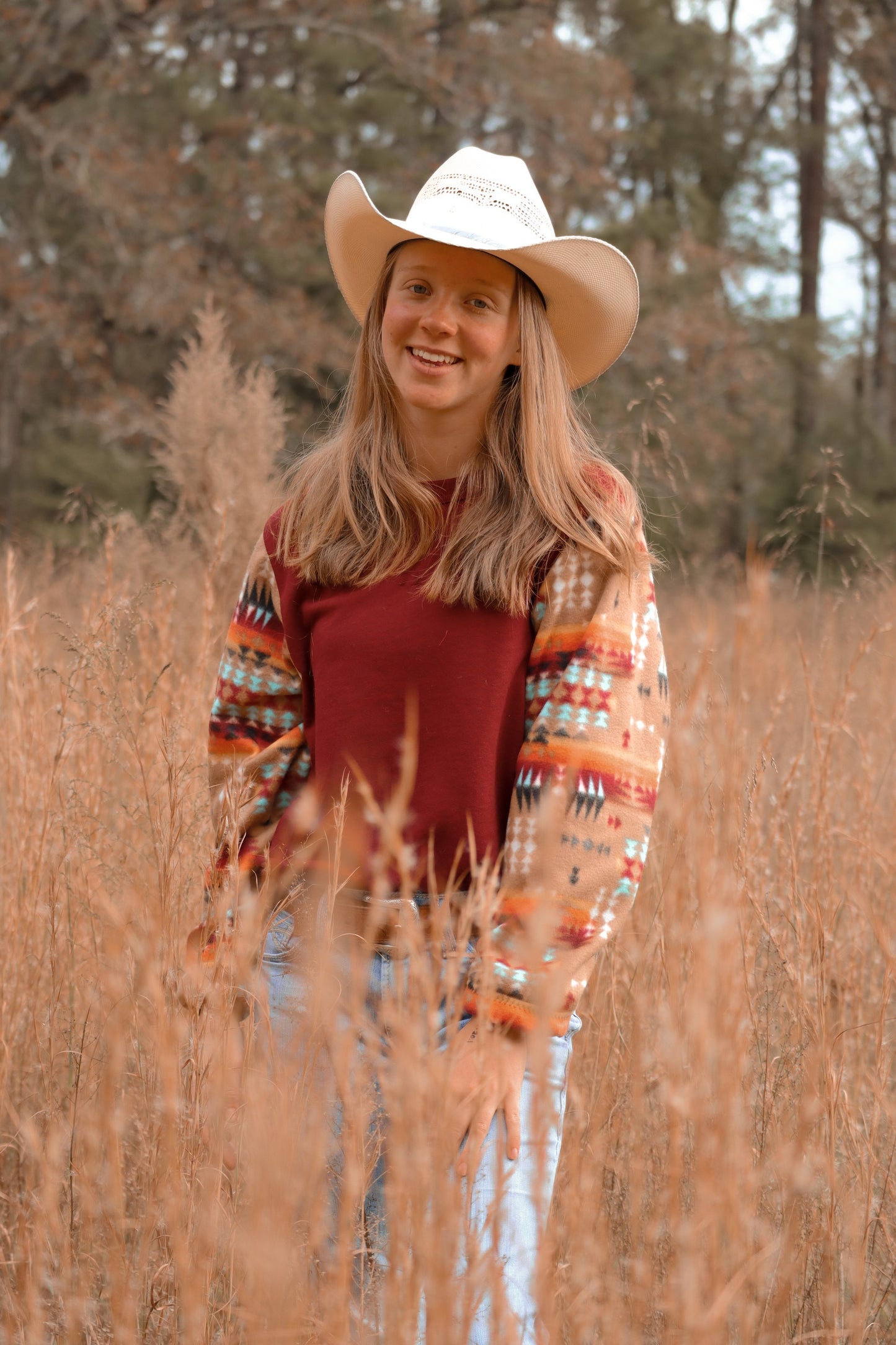 Southwest Fleece Sweater
