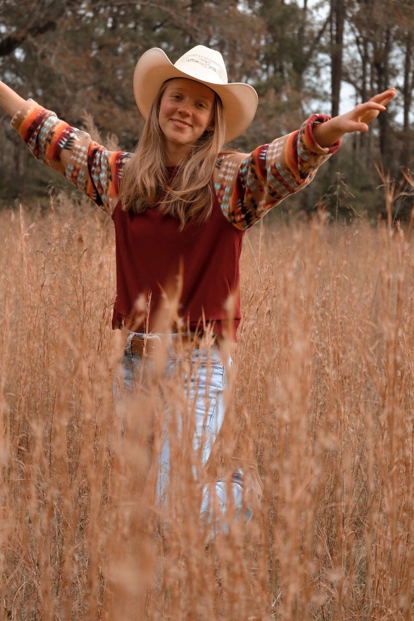 Southwest Fleece Sweater