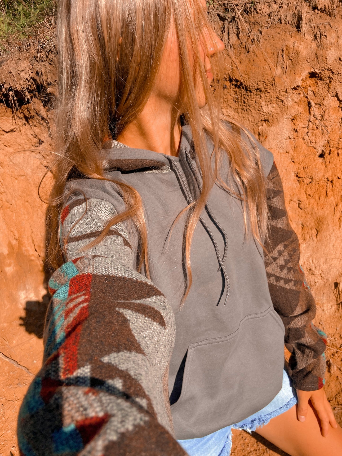 Campfire Aztec Hoodie