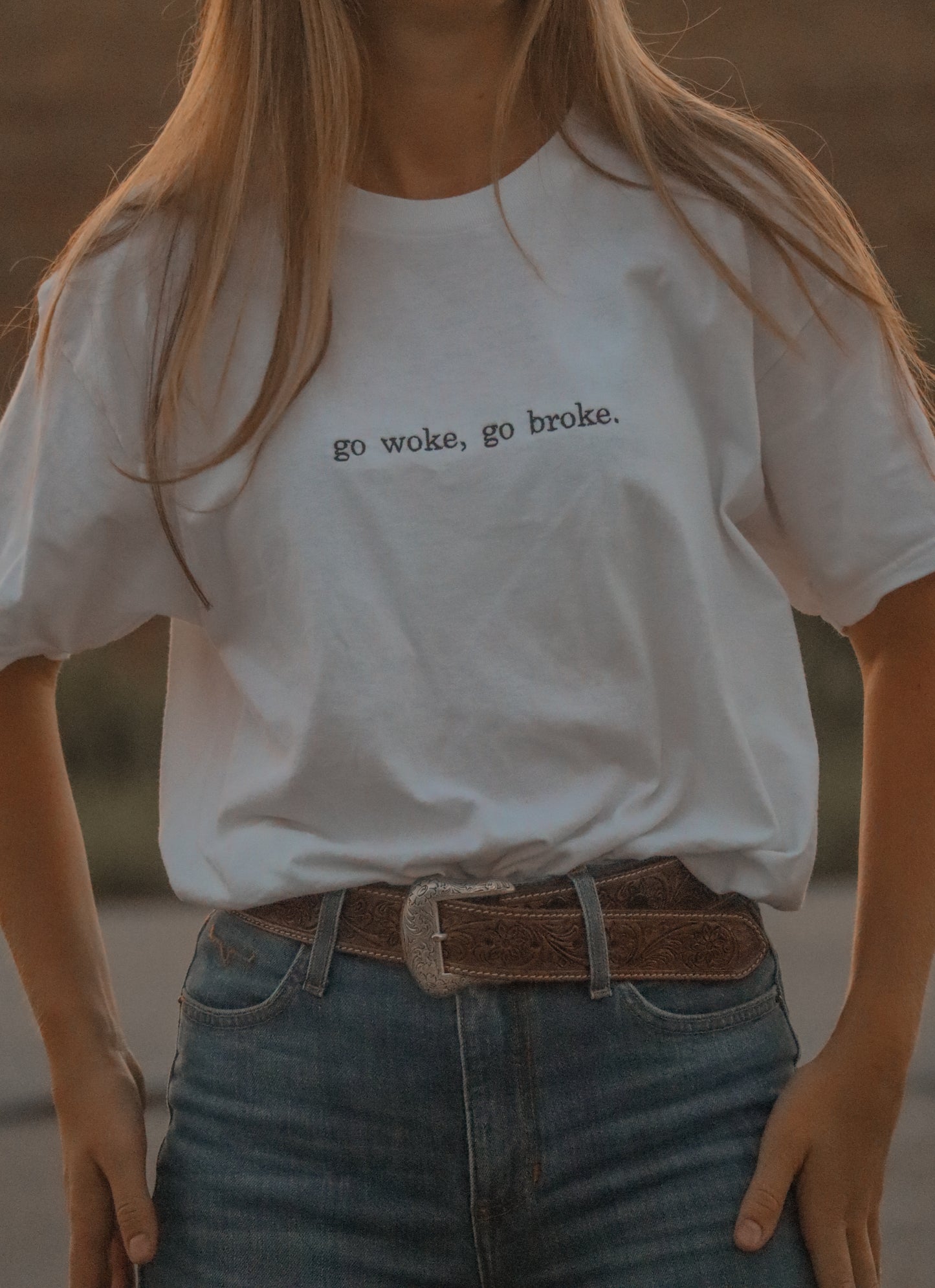 Go Woke, Go Broke Tee