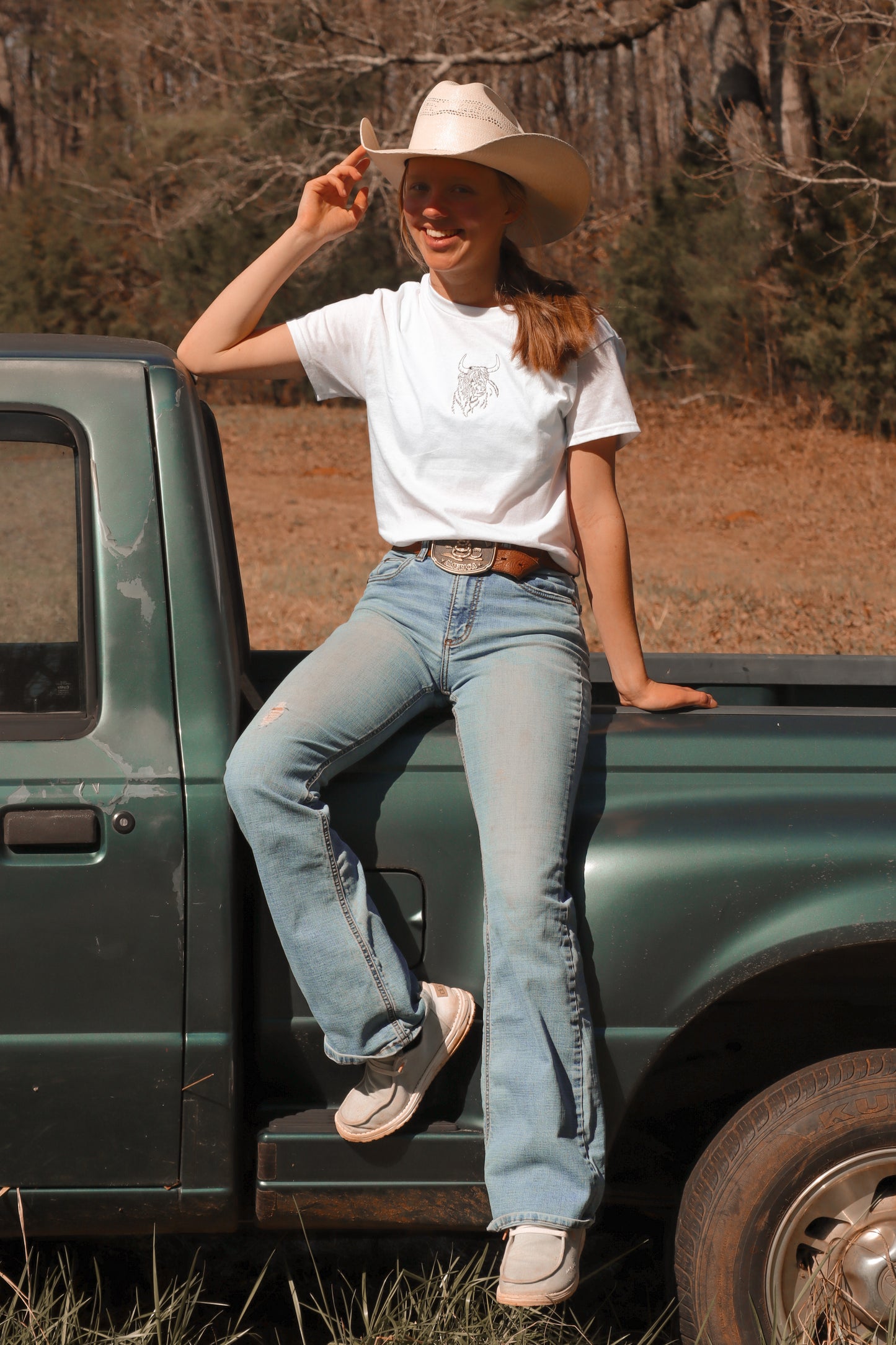 Highland Cow Tee