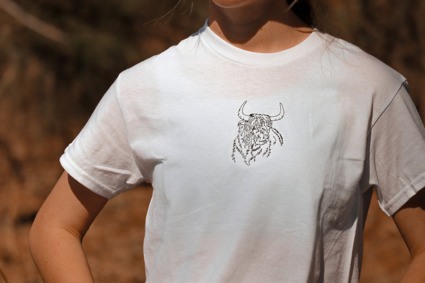 Highland Cow Tee