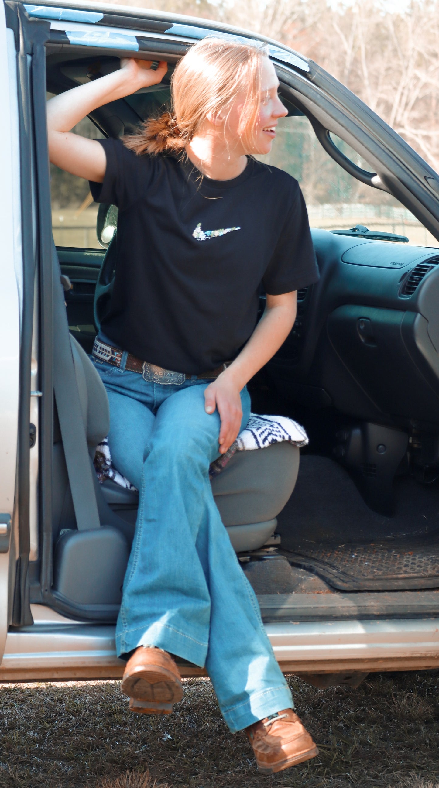 Summer Breeze Checkmark Tee