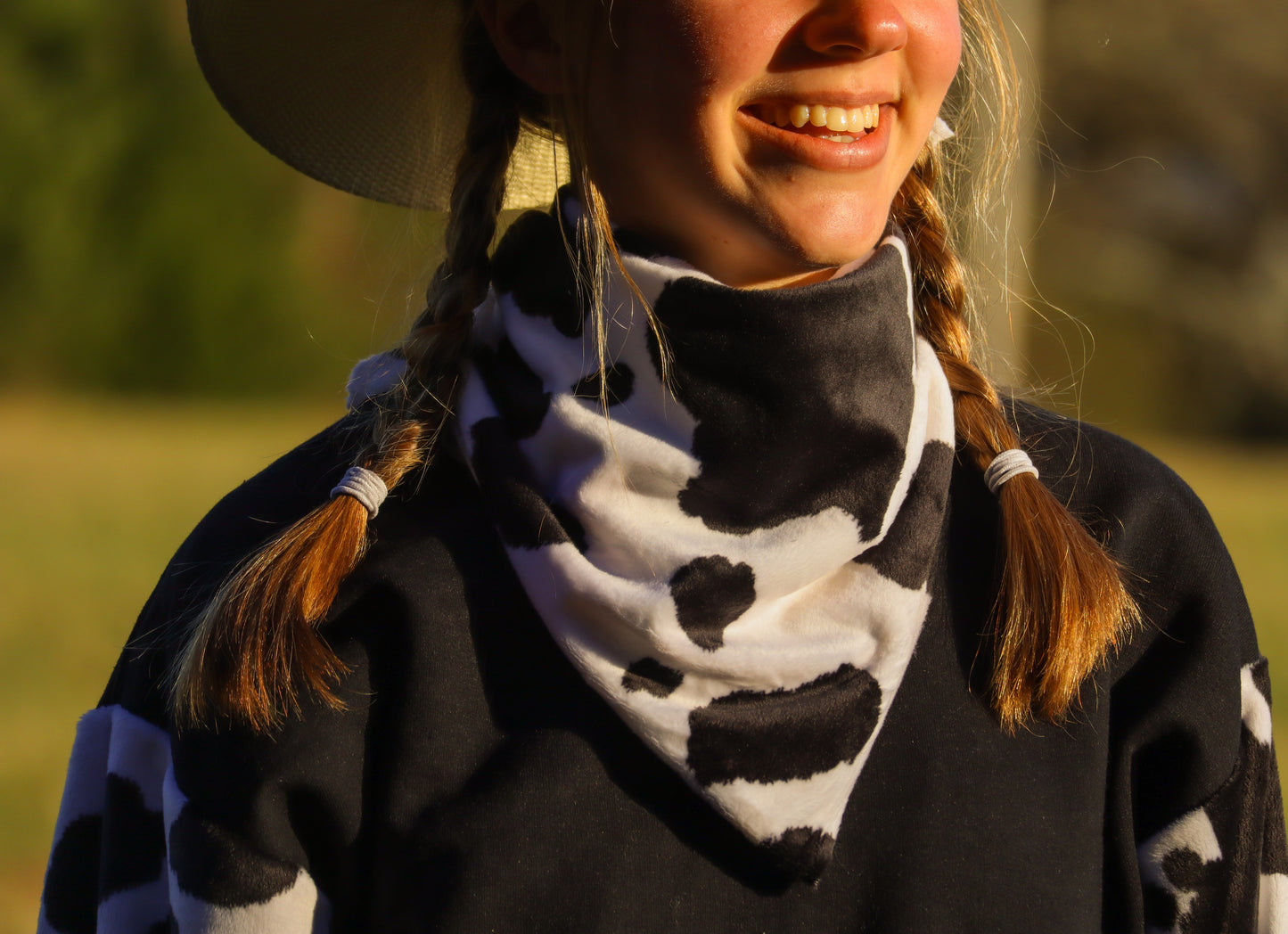 Steer Fleece Bandana