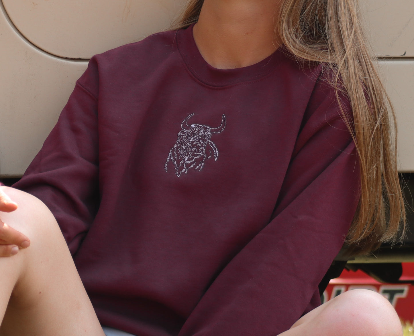 Highland Cow Sweater