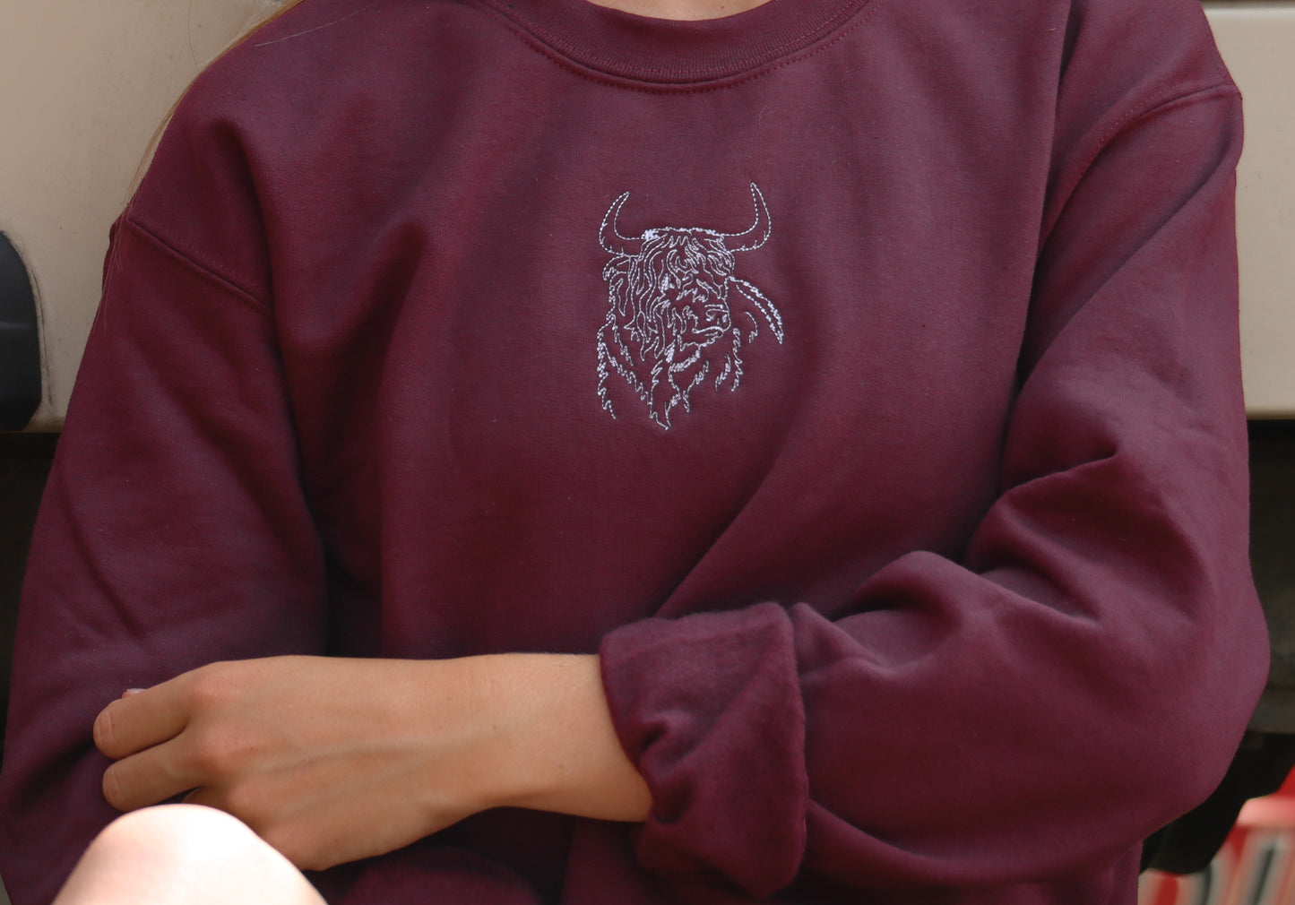 Highland Cow Sweater