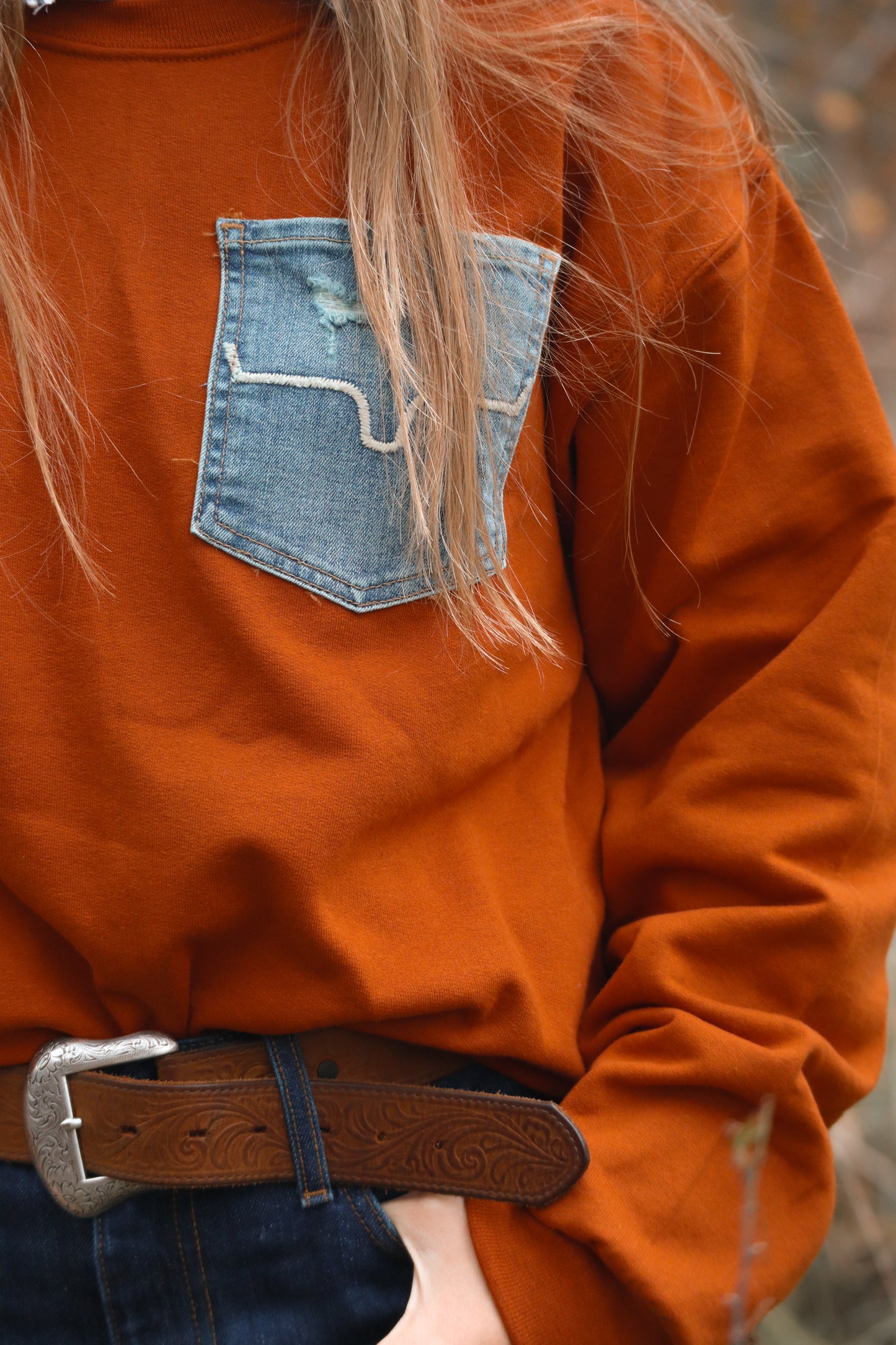 Kimes & More Pocket Crewneck
