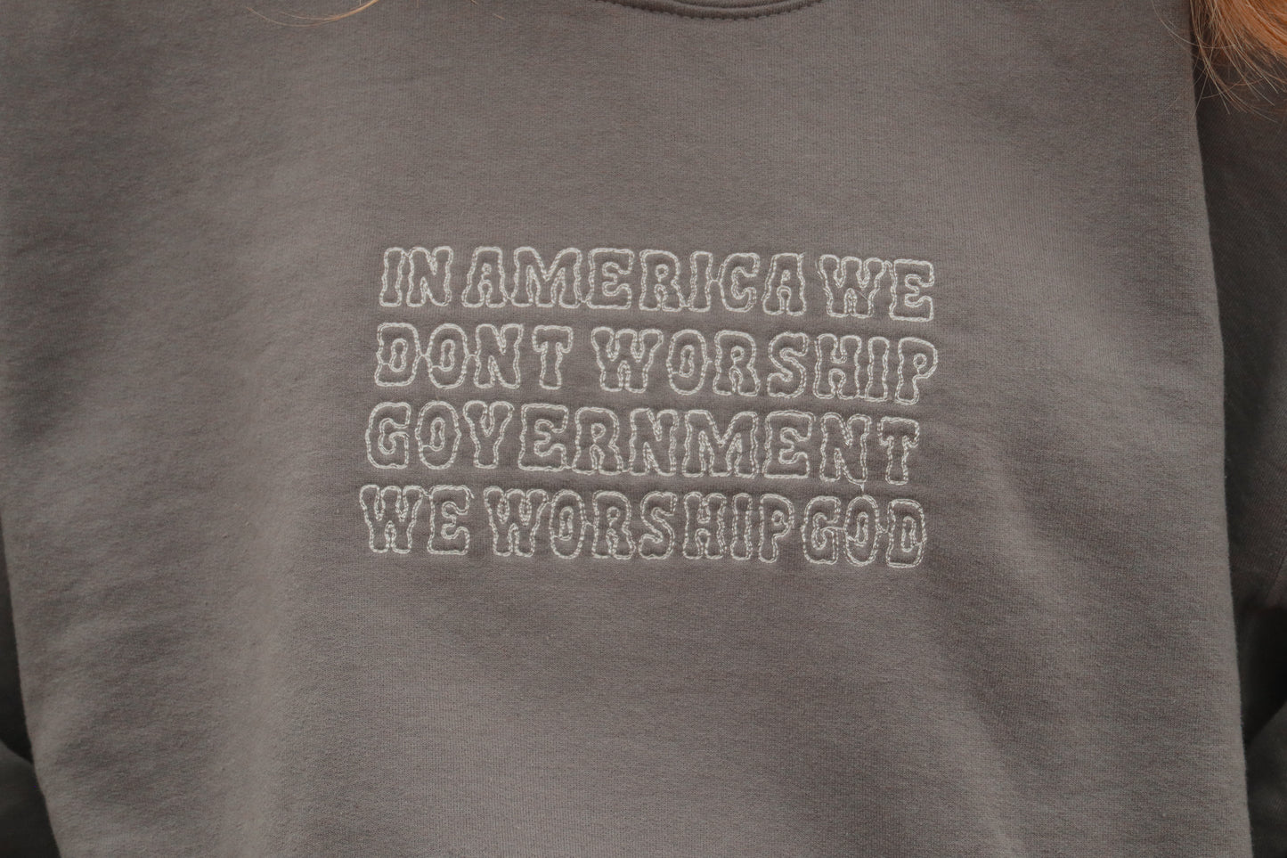 We Worship God Hoodie