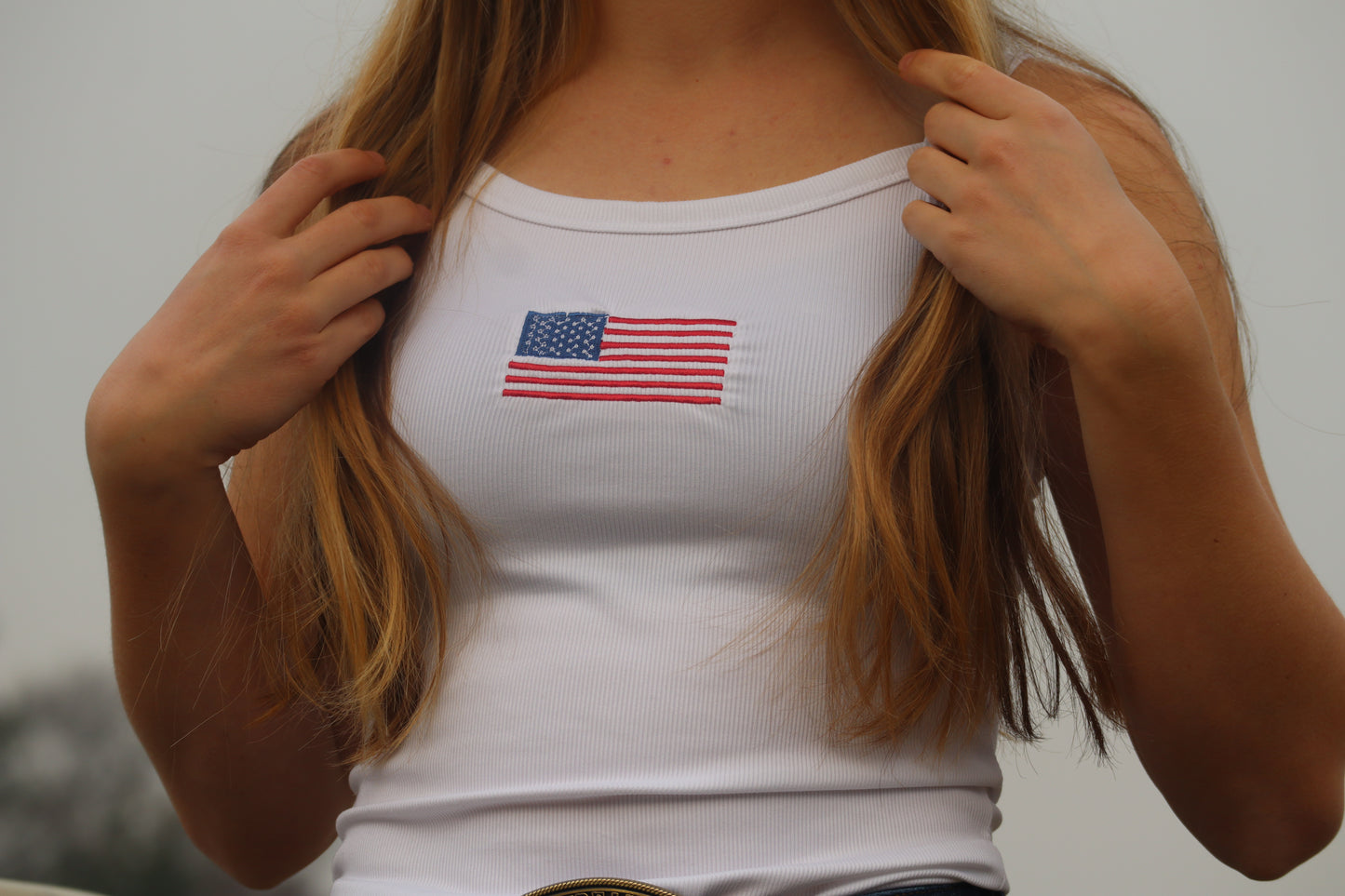 American Flag Tank