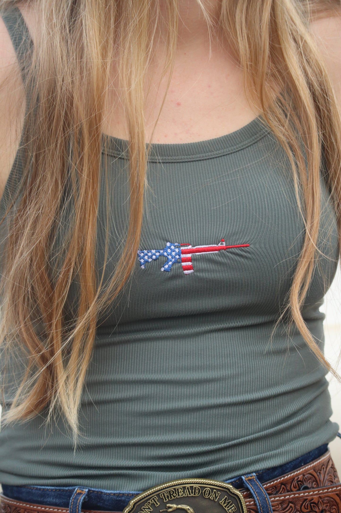 Gun Totin' Patriot Tank